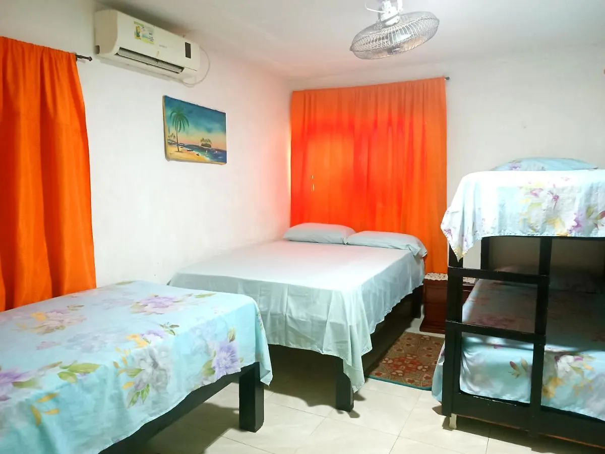 Room In House - Posada Nativa Green Sea San Luis Buenavista  Guest house